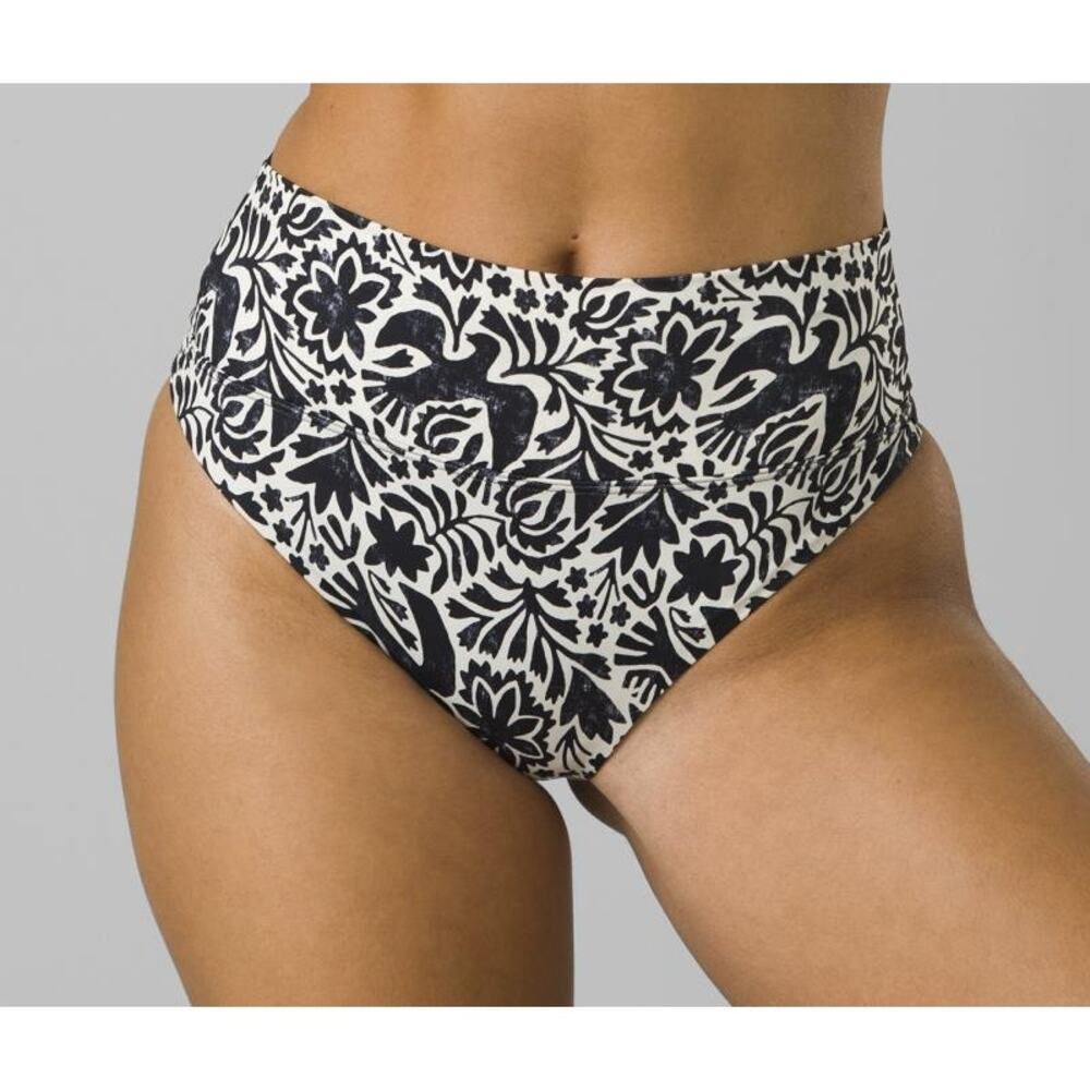 Prana Black and White Bikini Swimwear